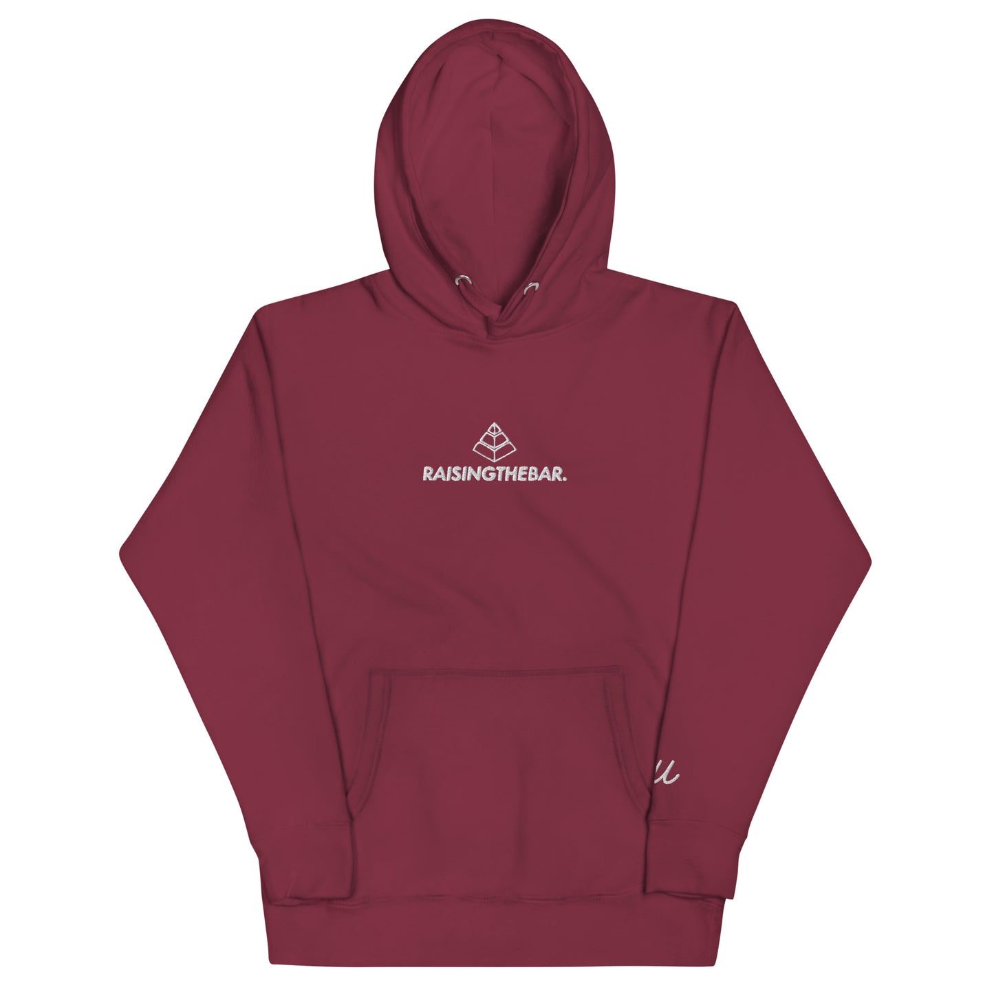Raising the Bar embroidered hoodie